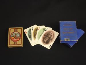 Set of Fred Harvey playing cards