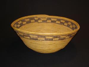 A very rare Gabrielino/Togva basket
