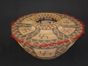 A Fine and wonderful Yokuts treasure bottleneck basket